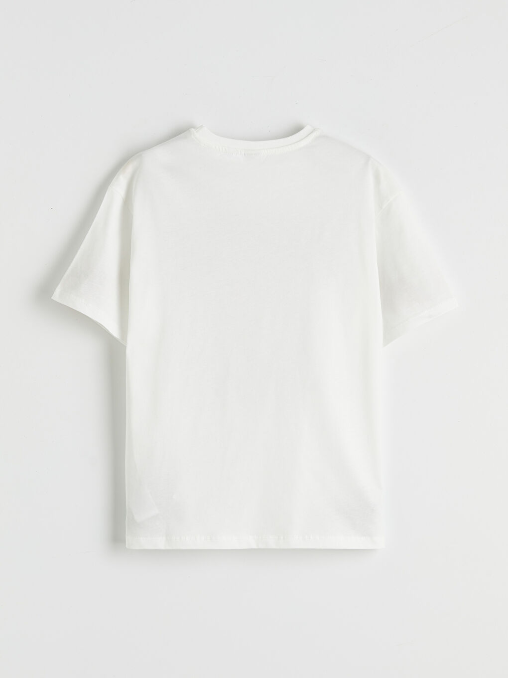 Crew Neck Zootopia Printed Girls' T-Shirt-1