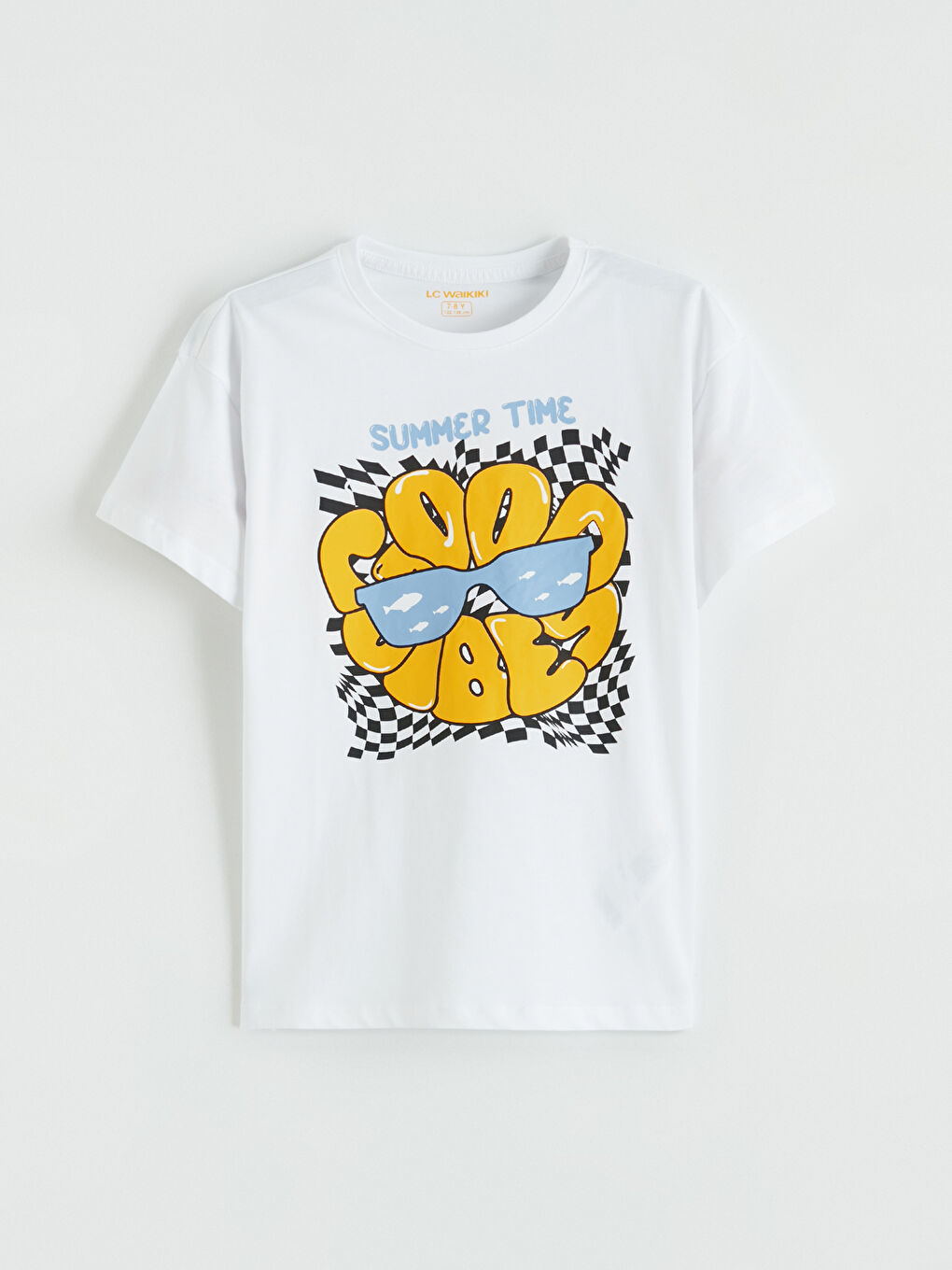 Beyaz Baskılı Erkek Çocuk Takım-1