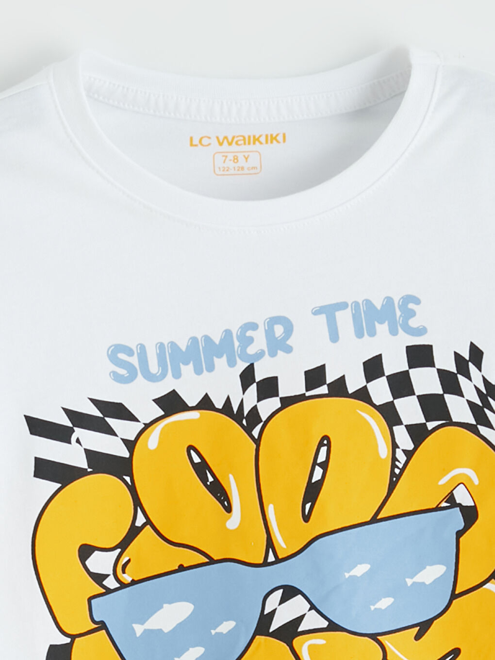 Beyaz Baskılı Erkek Çocuk Takım-2