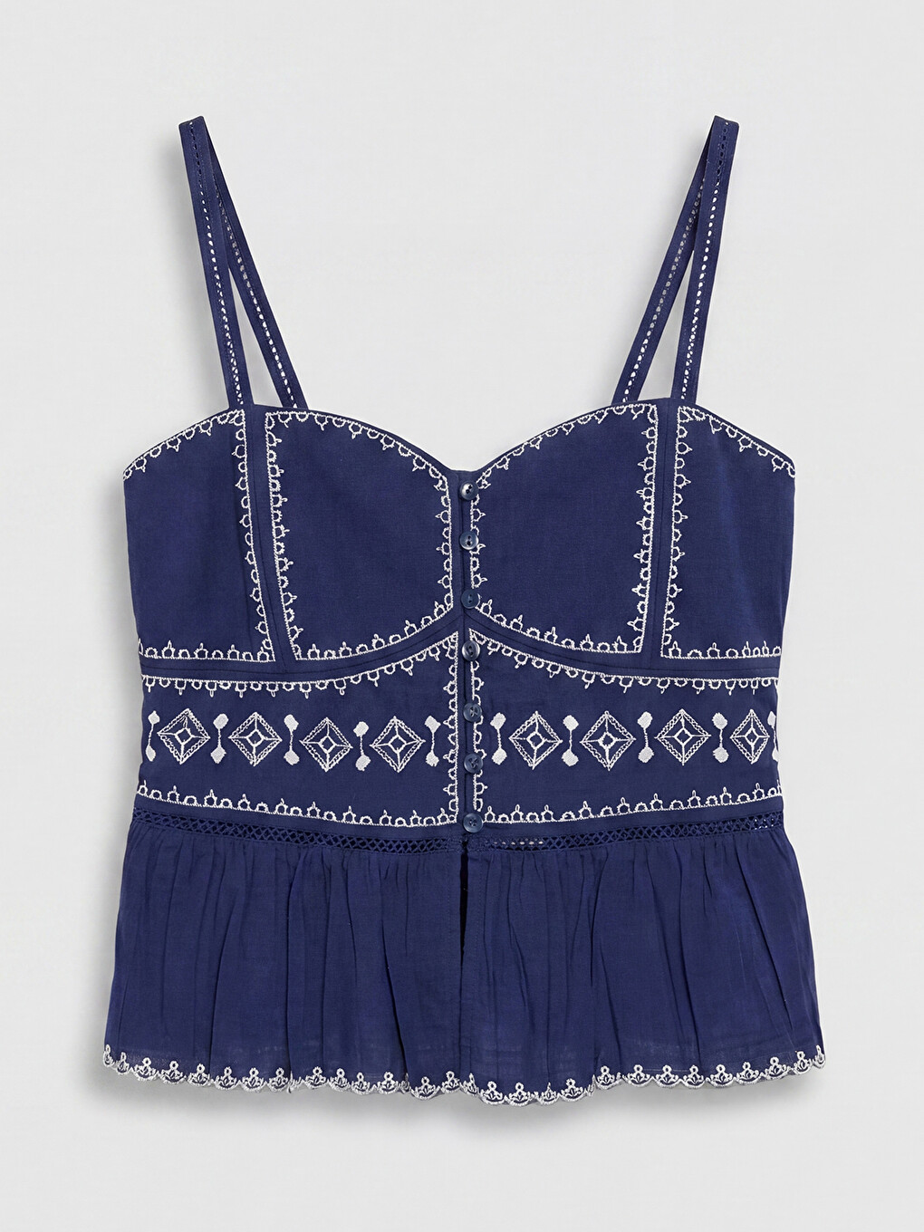 Woman Navy Blouse-4
