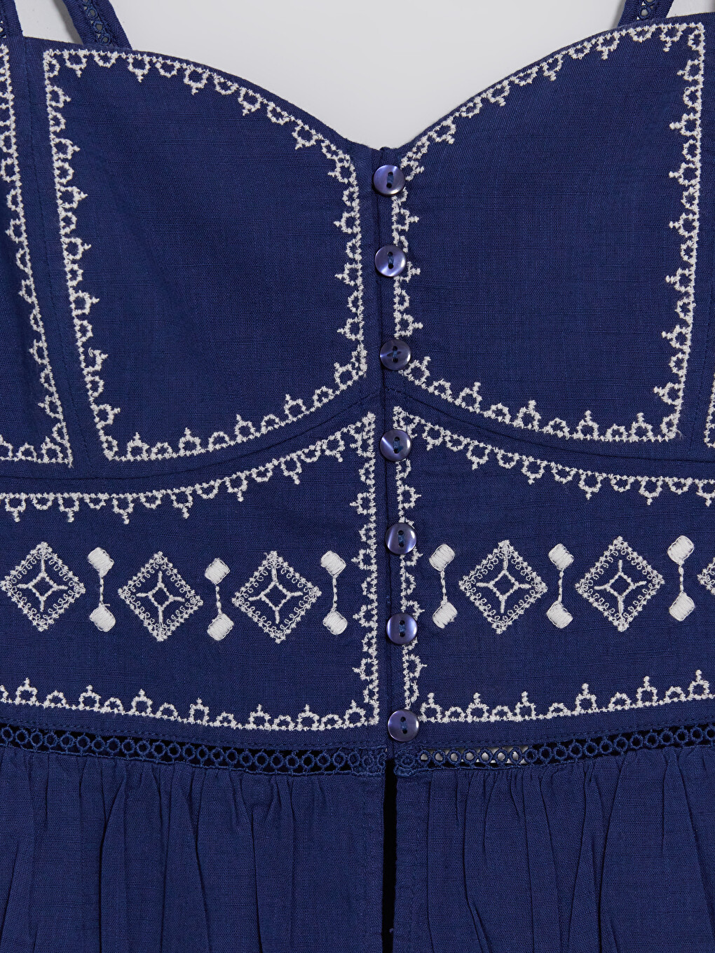 Woman Navy Blouse-6