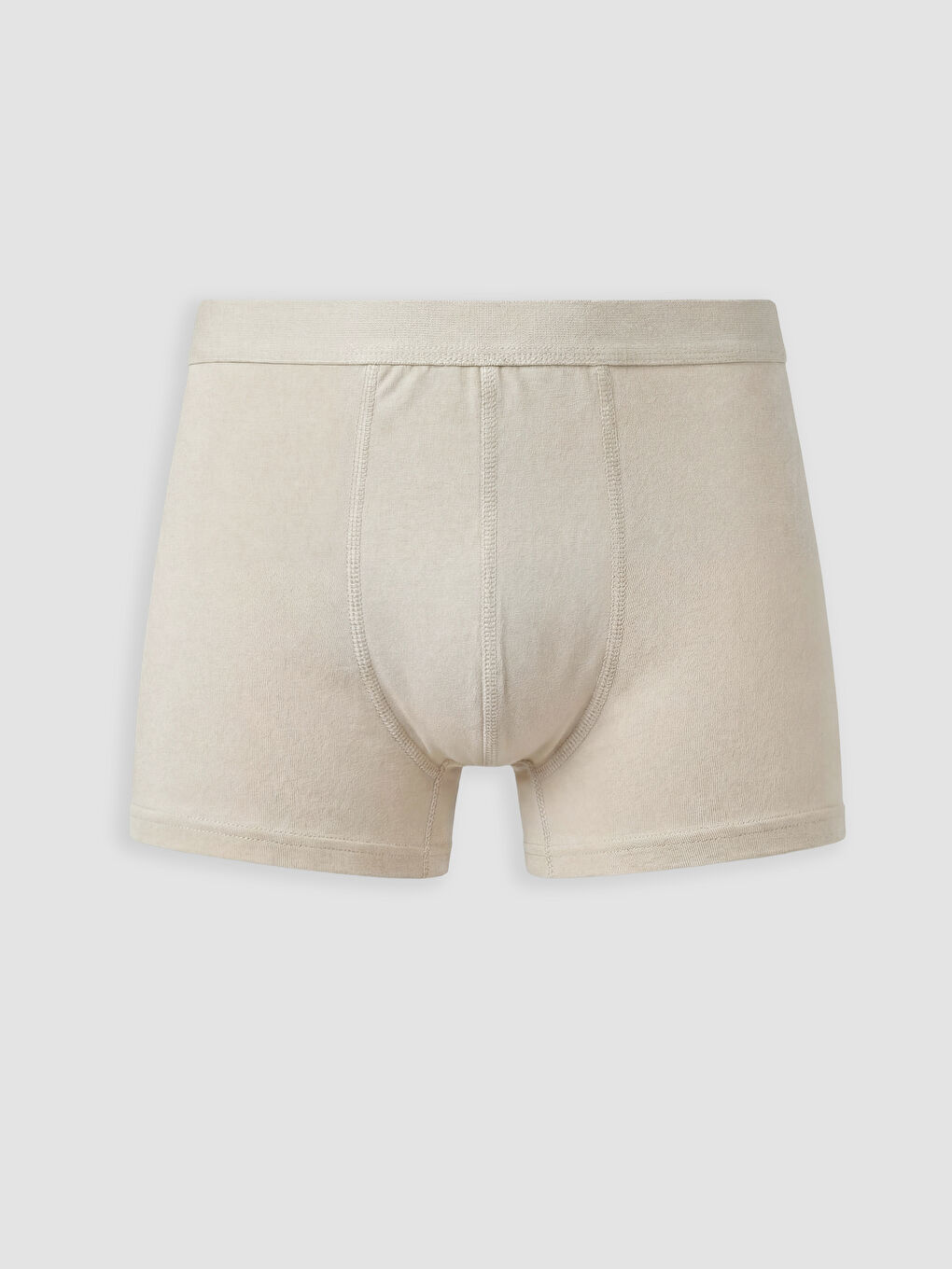 Kahverengi Standart Kalıp Pamuklu Esnek Erkek Boxer 7'li-1