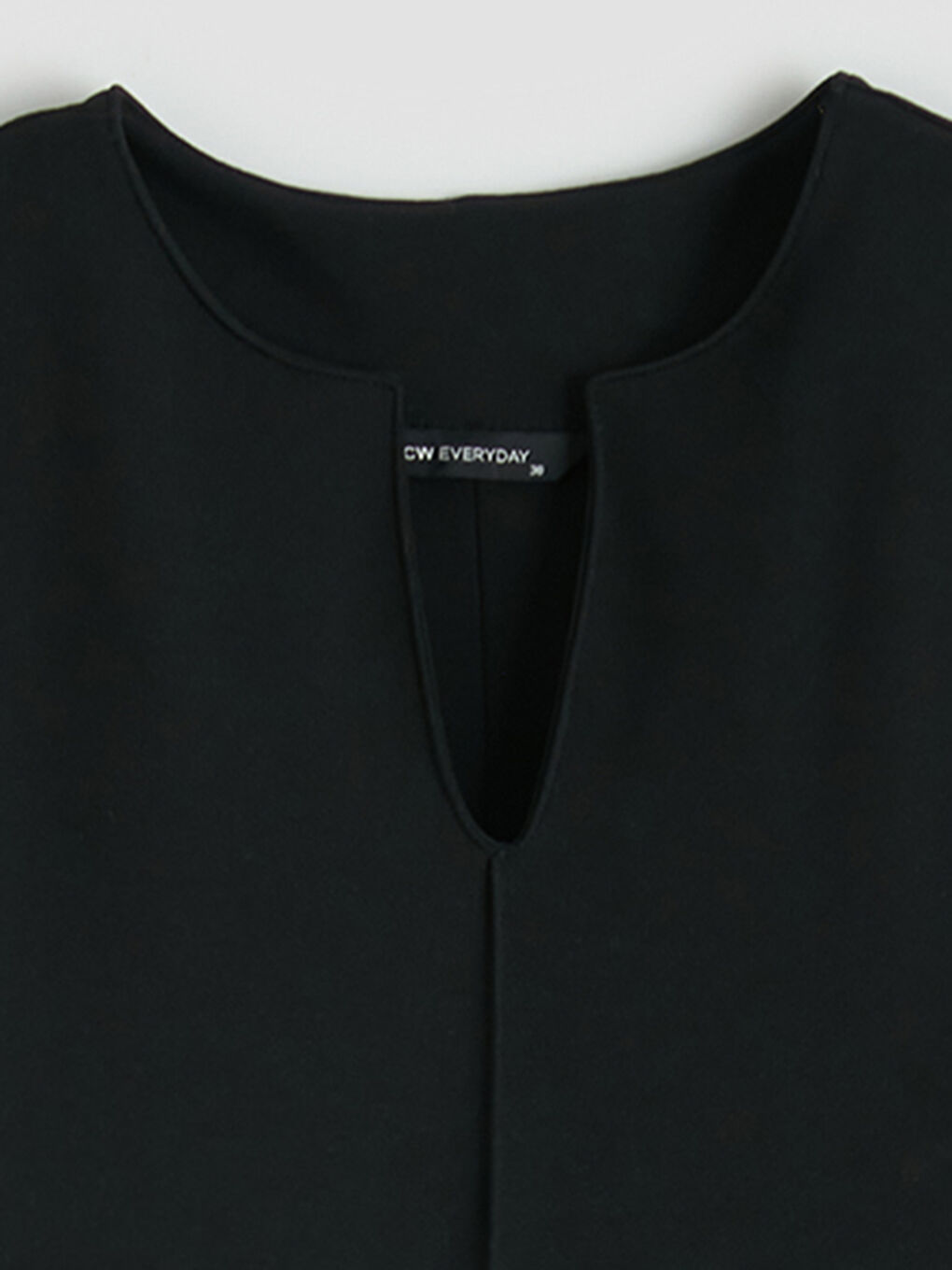 Siyah Bodycon Midi Elbise-2