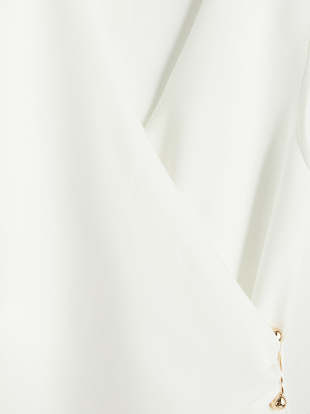 Double Breasted Ruched Blouse-6