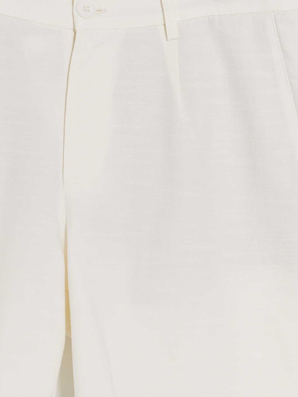 Regular Fit Linen-Look Men's Shorts-2