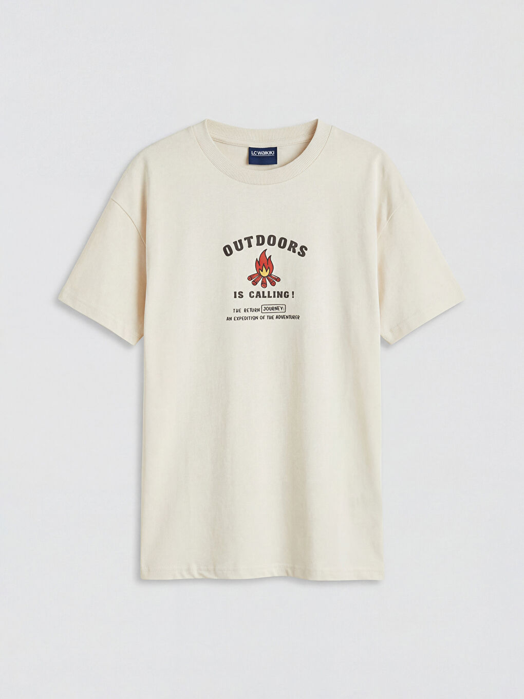 Boy BEIGE T-Shirt-1