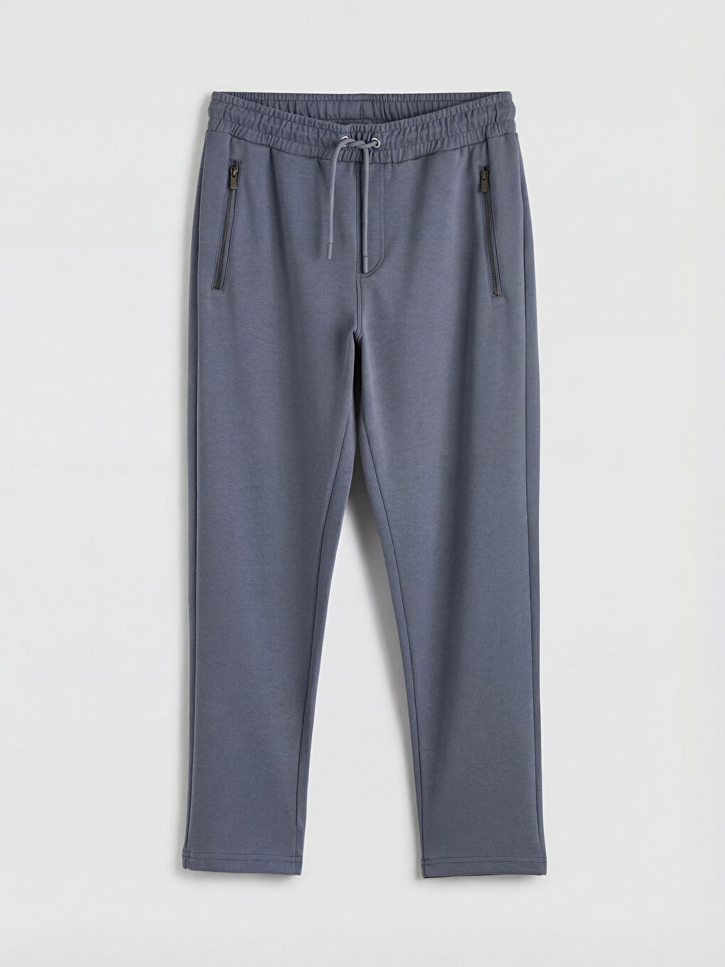 Mavi Rahat Kalıp Erkek Eşofman Altı-4