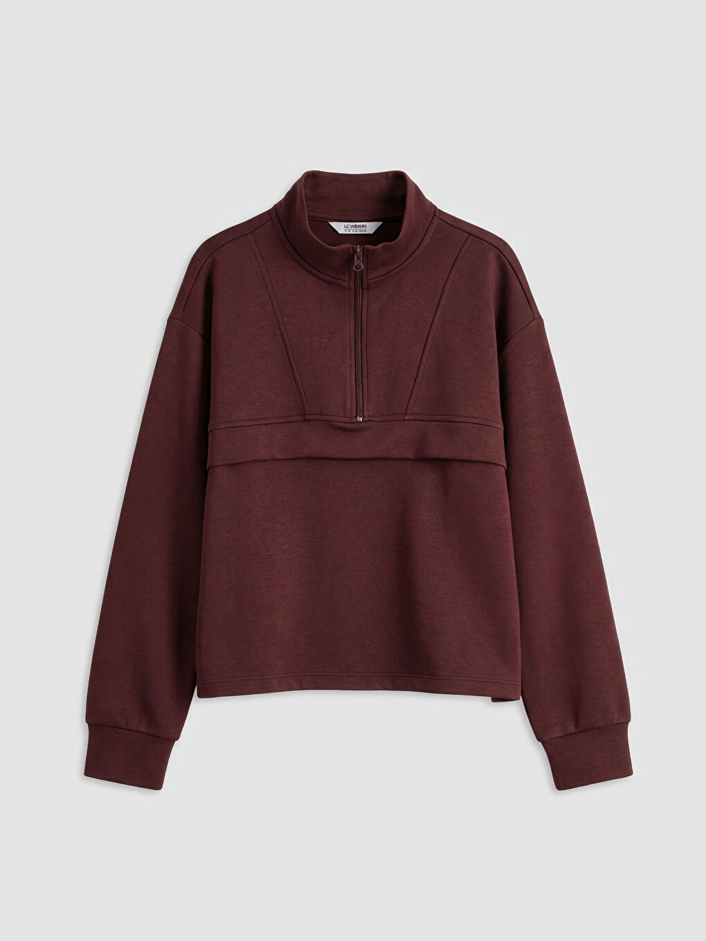 Mürdüm Kız Çocuk Soft Touch Sweatshirt ve Eşofman Altı-1