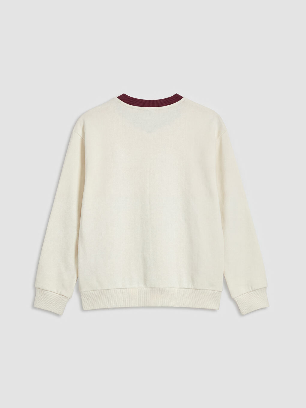 Ekru Brooklyn Baskılı Kız Çocuk Sweatshirt ve Eşofman Altı-3