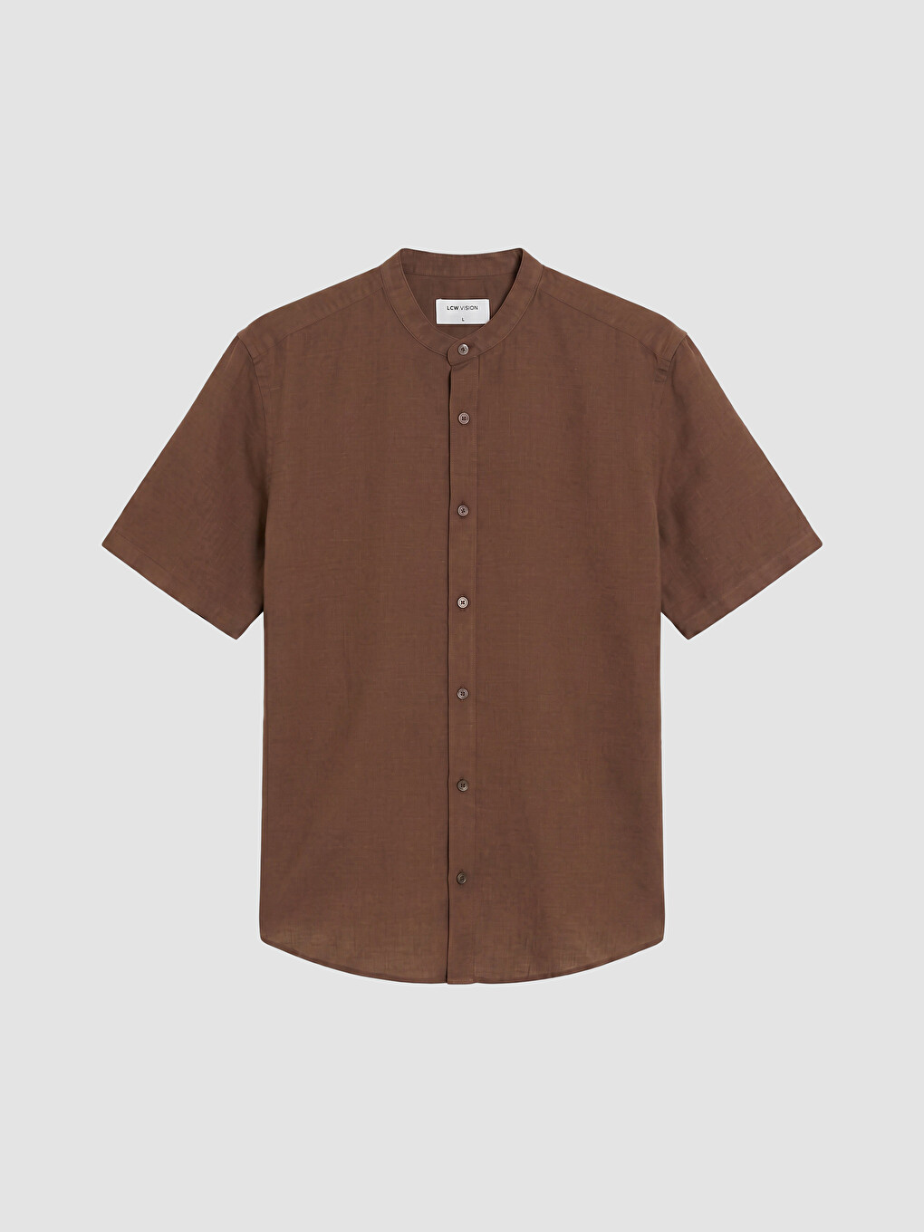 Regular Fit Linen Blend Men's Shirt-4