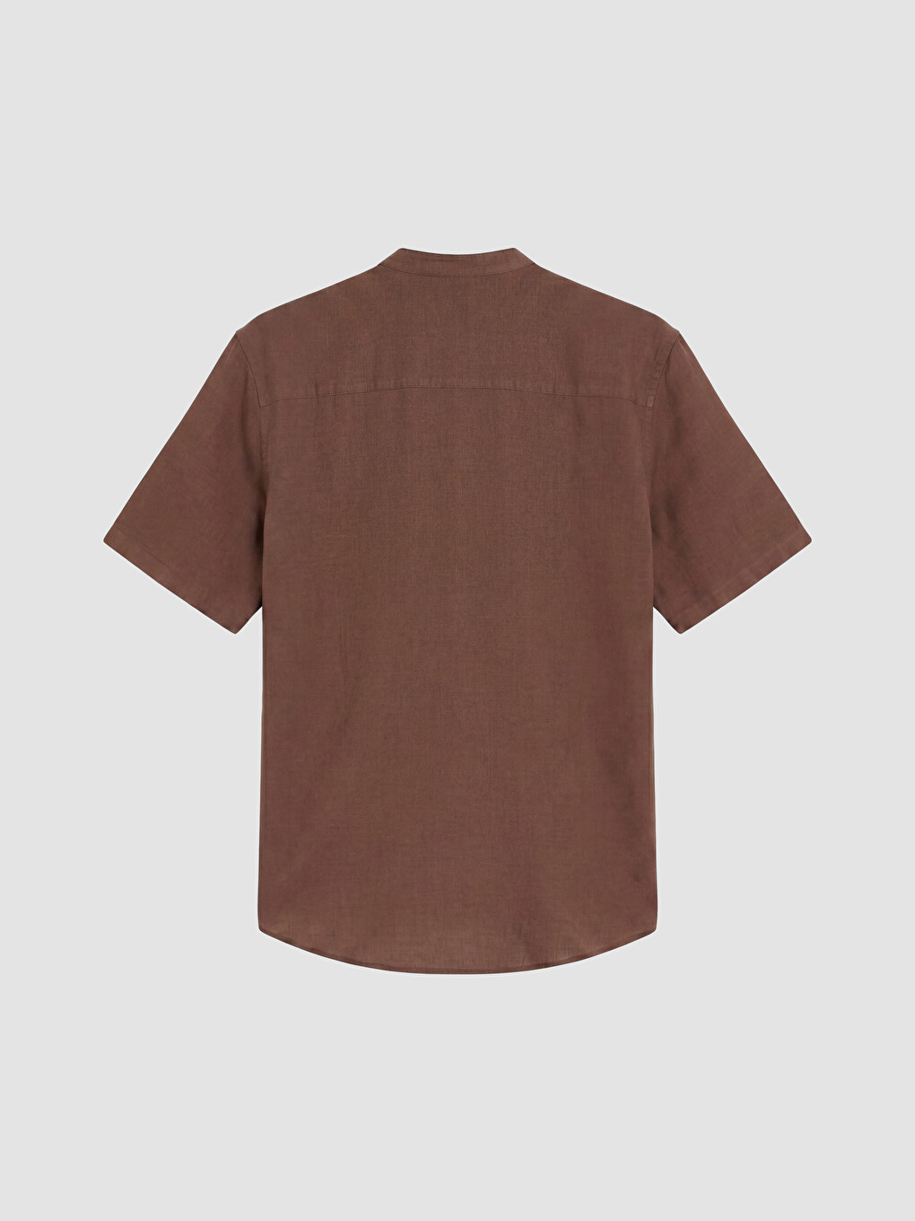 Regular Fit Linen Blend Men's Shirt-6