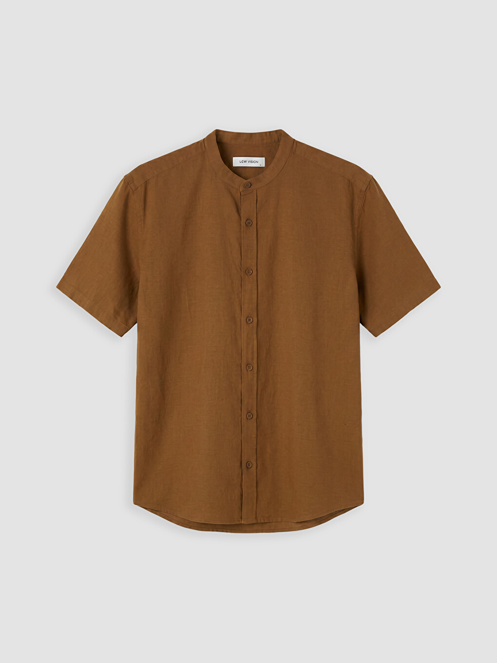 Regular Fit Linen Blend Men's Shirt-4