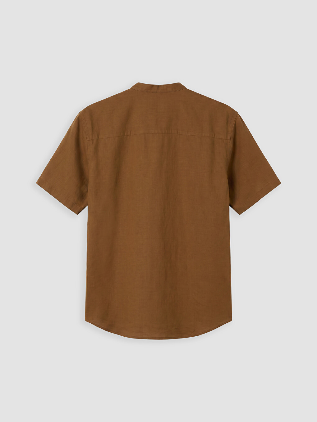 Regular Fit Linen Blend Men's Shirt-5