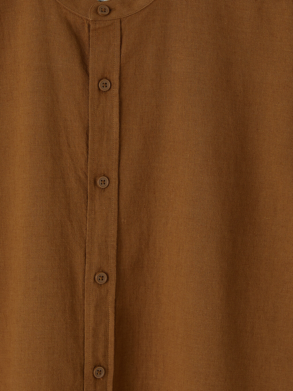 Regular Fit Linen Blend Men's Shirt-6