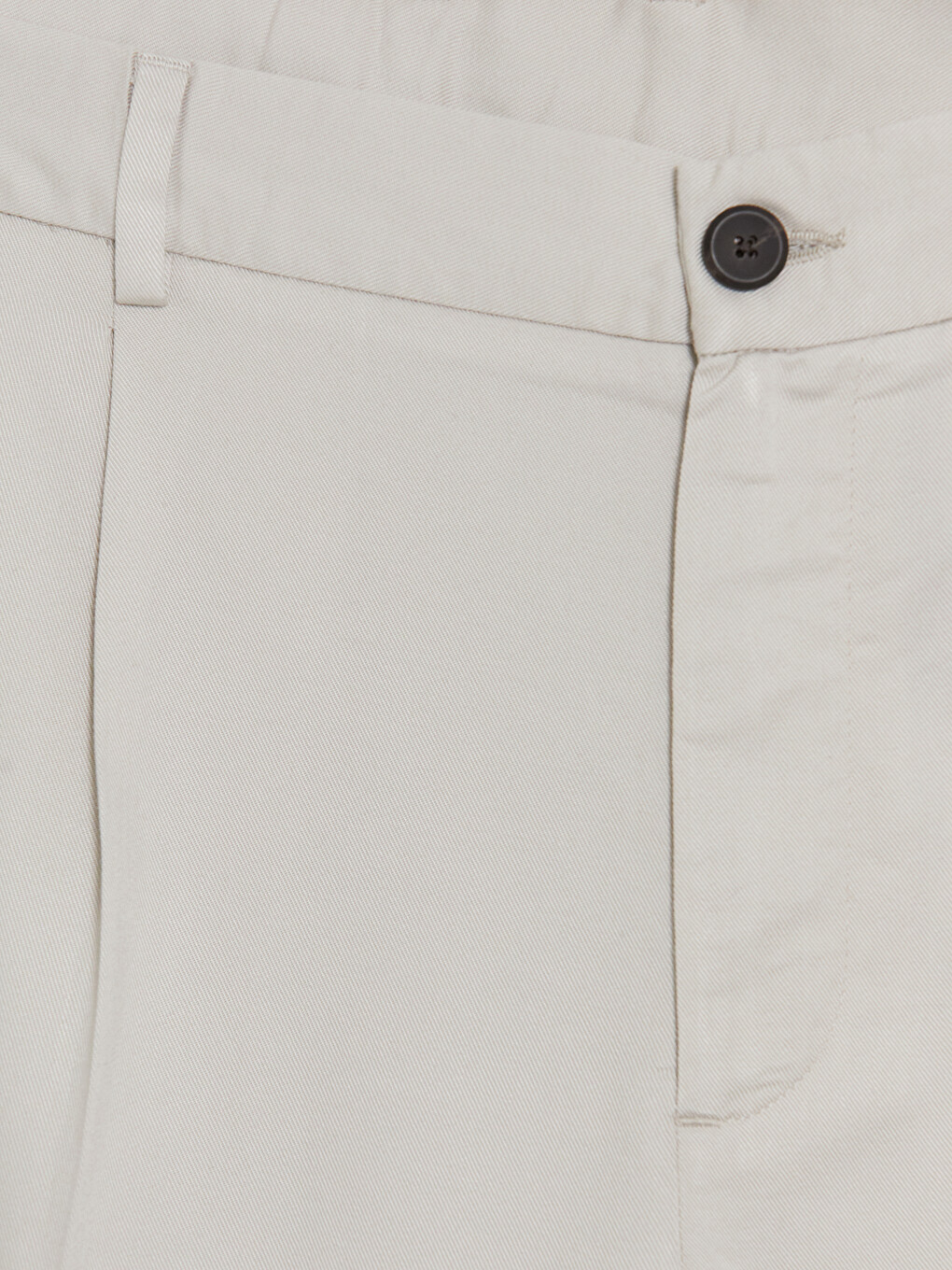 Bej Regular Fit Erkek Pileli Gabardin Pantolon-2