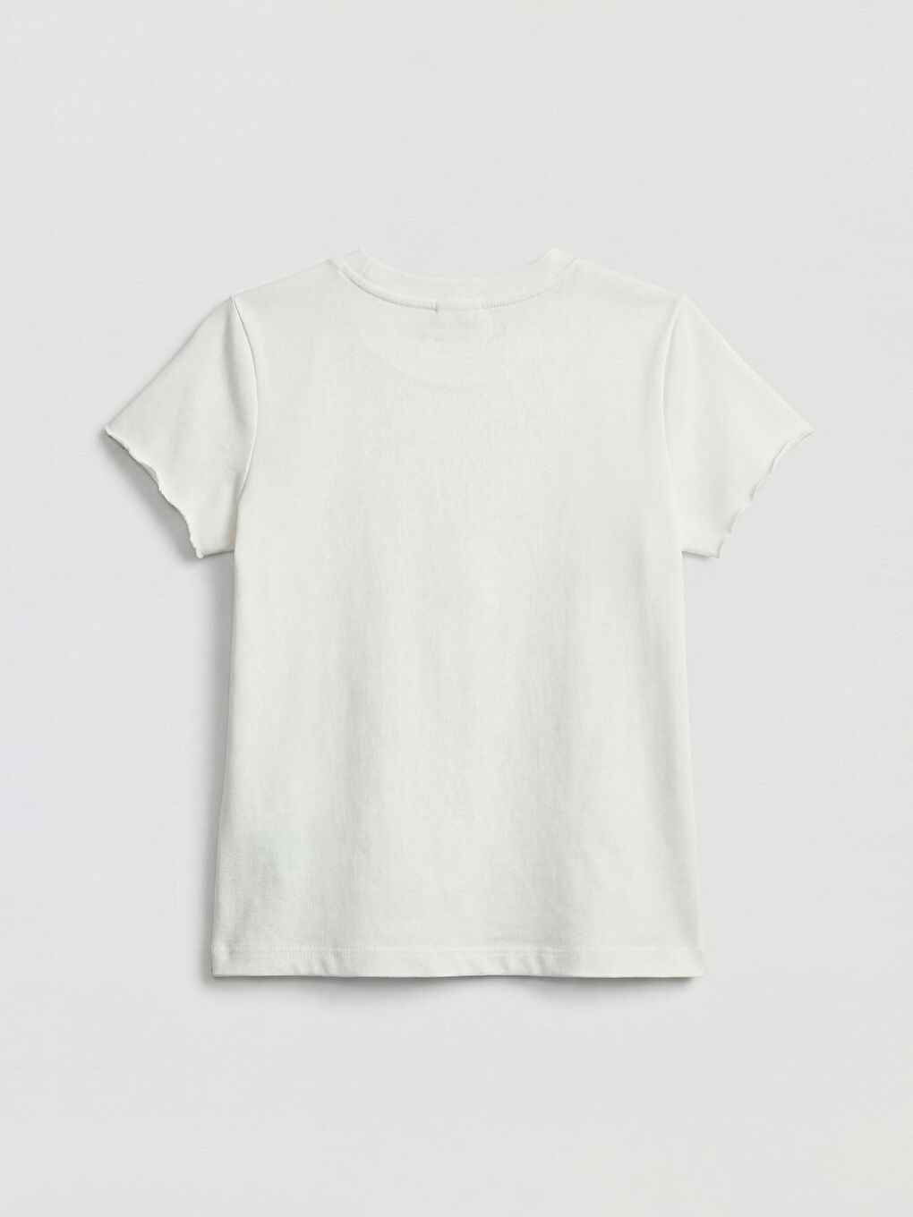 Ekru Simli Kız Çocuk Tişört Tayt Pantolon Ve Bluz-3