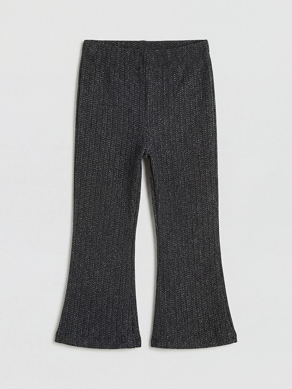 Ekru Simli Kız Çocuk Tişört Tayt Pantolon Ve Bluz-6