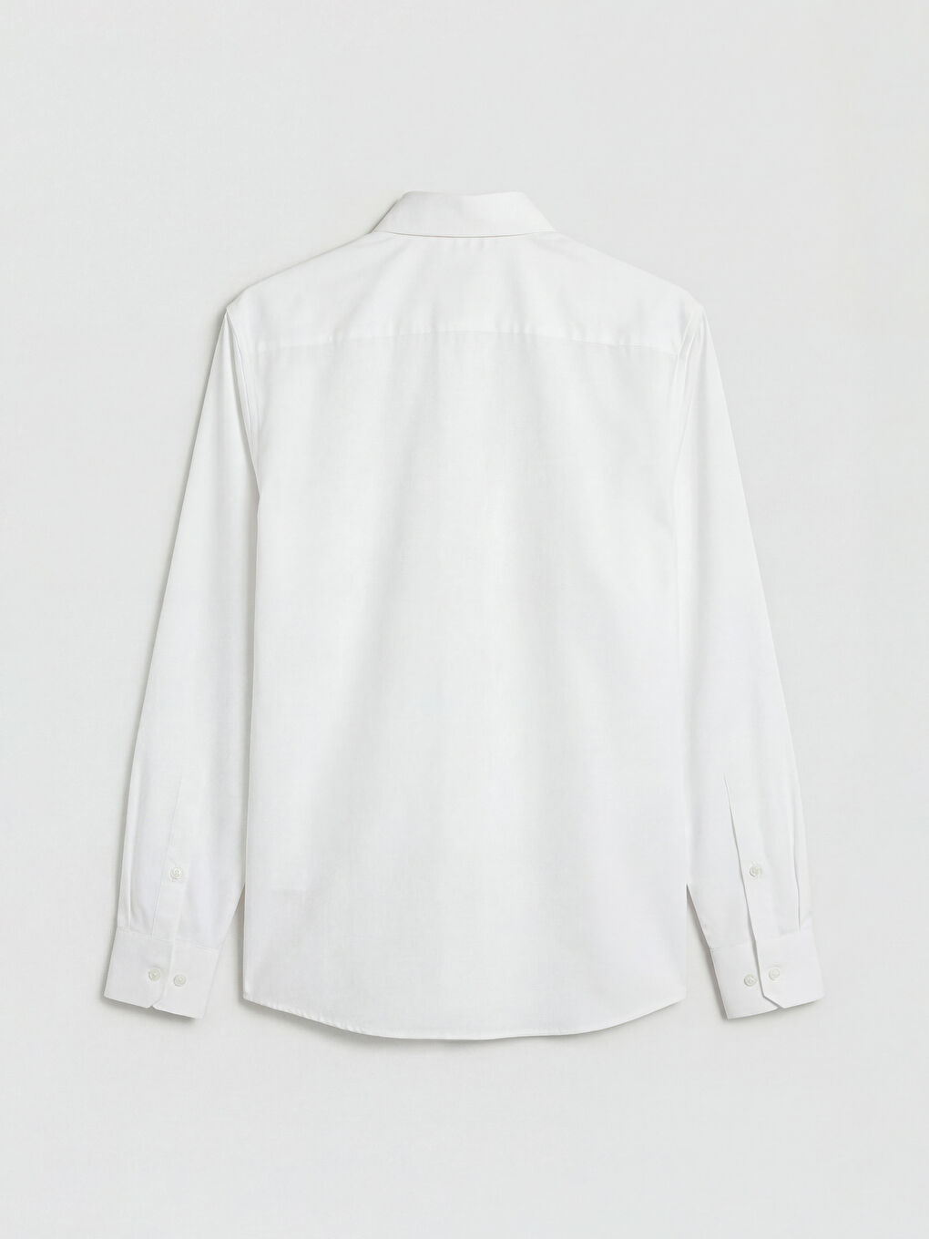 Ekru Regular Fit Gabardin Erkek Gömlek-1