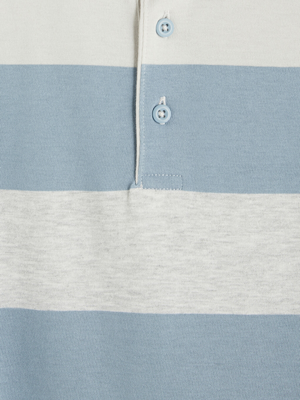 Polo Collar Striped Men's T-shirt-5