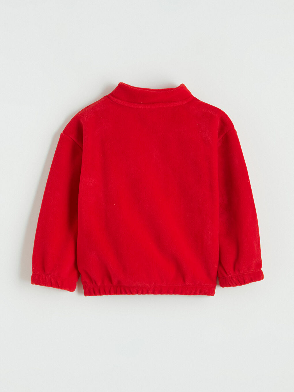 Kırmızı Spider-Man Nakışlı Erkek Çocuk Polar Sweatshirt	-3