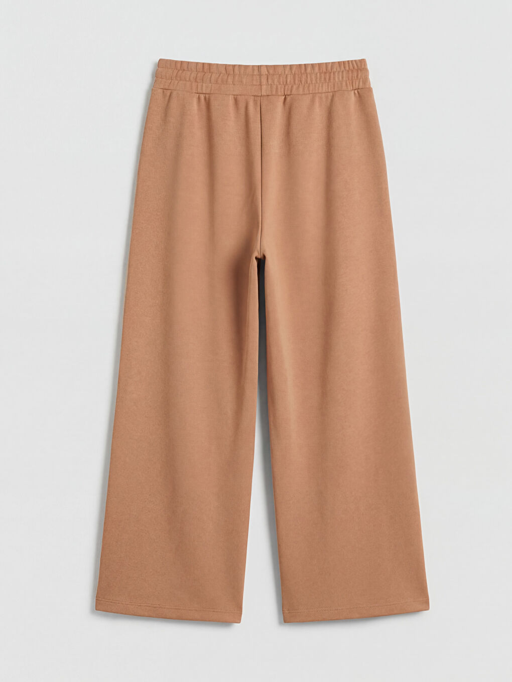 Kahverengi Kapüşonlu Kız Çocuk Soft Touch Sweatshirt ve Eşofman Altı-9