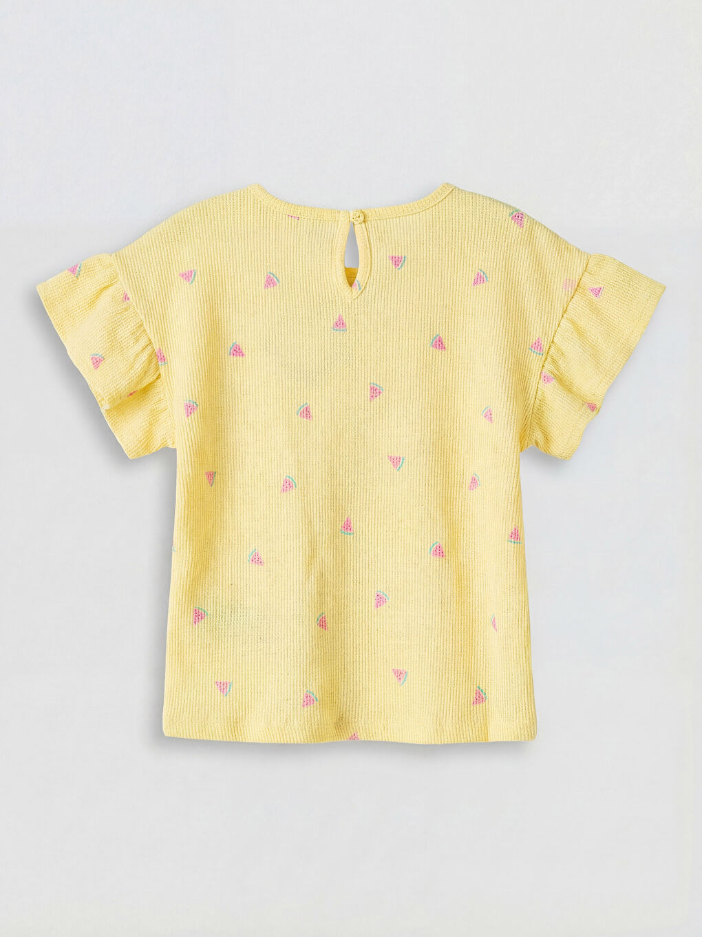 Patterned Girls' Shorts Set-3