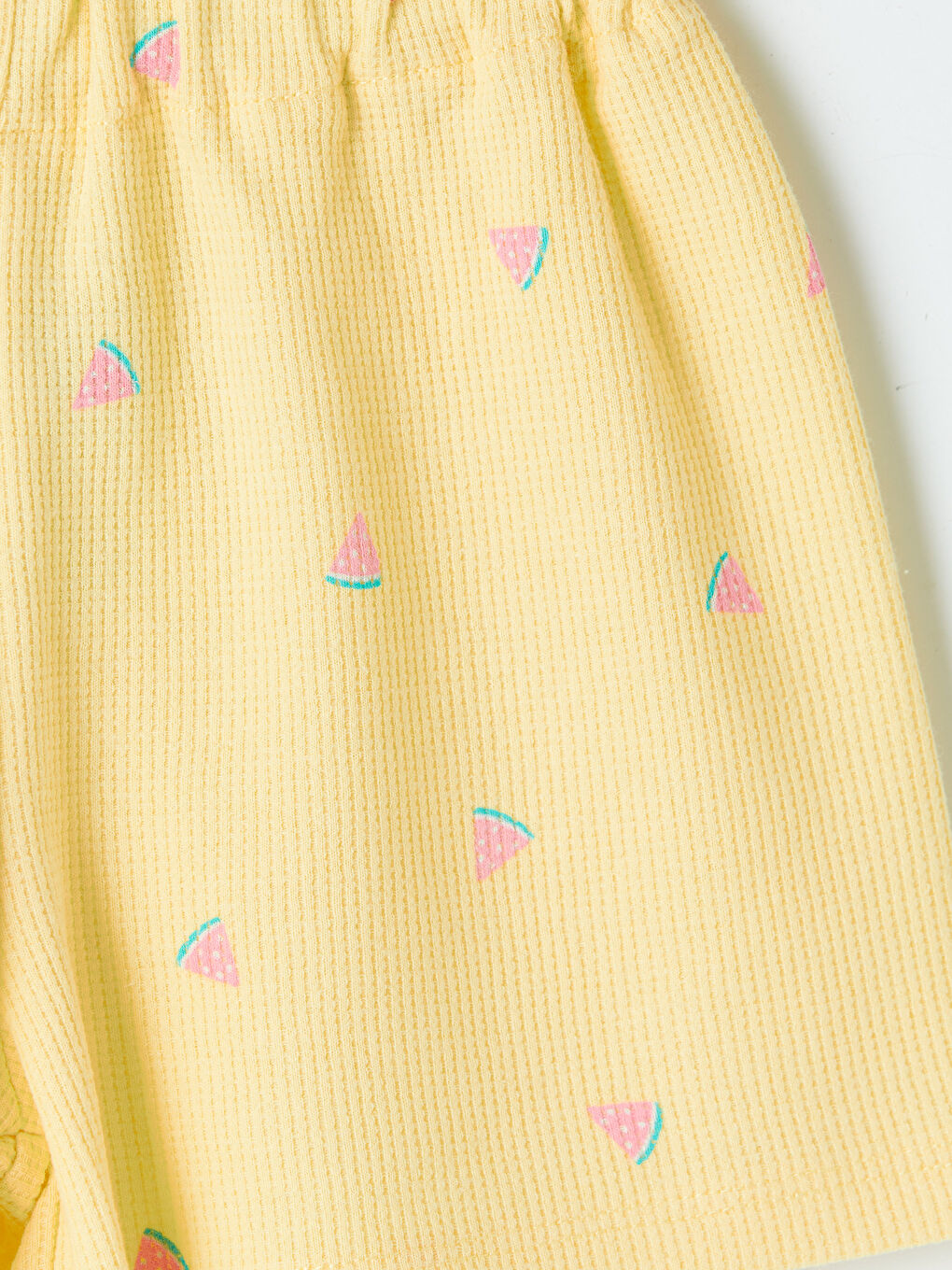 Patterned Girls' Shorts Set-7
