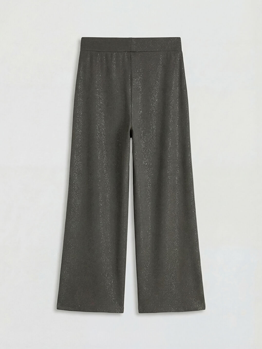 Antrasit Parlak Görünümlü Kadın Eşofman Altı-1