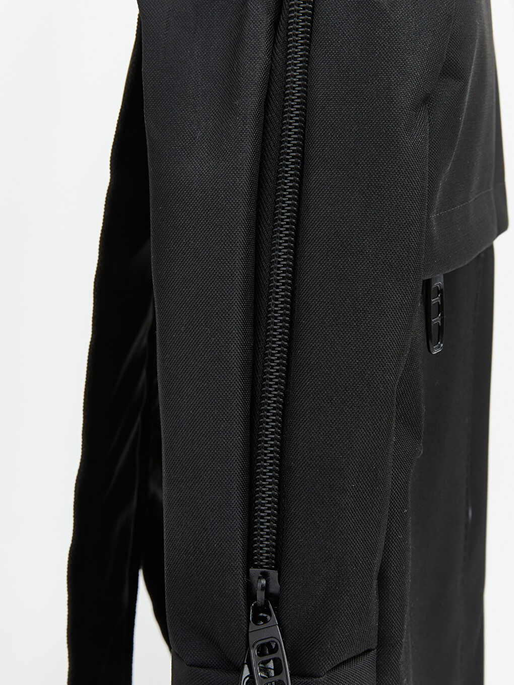 Siyah Laptop Bölmeli Erkek Sırt Çantası-3