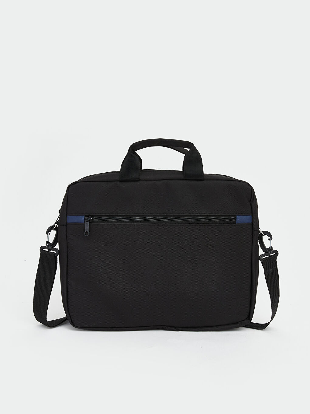 Siyah Omuz Askılı Erkek Laptop Çantası-1
