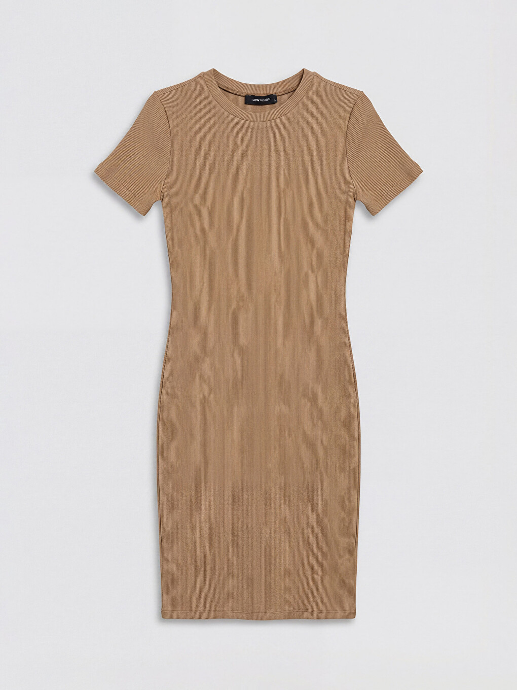 Woman Beige Dress-3
