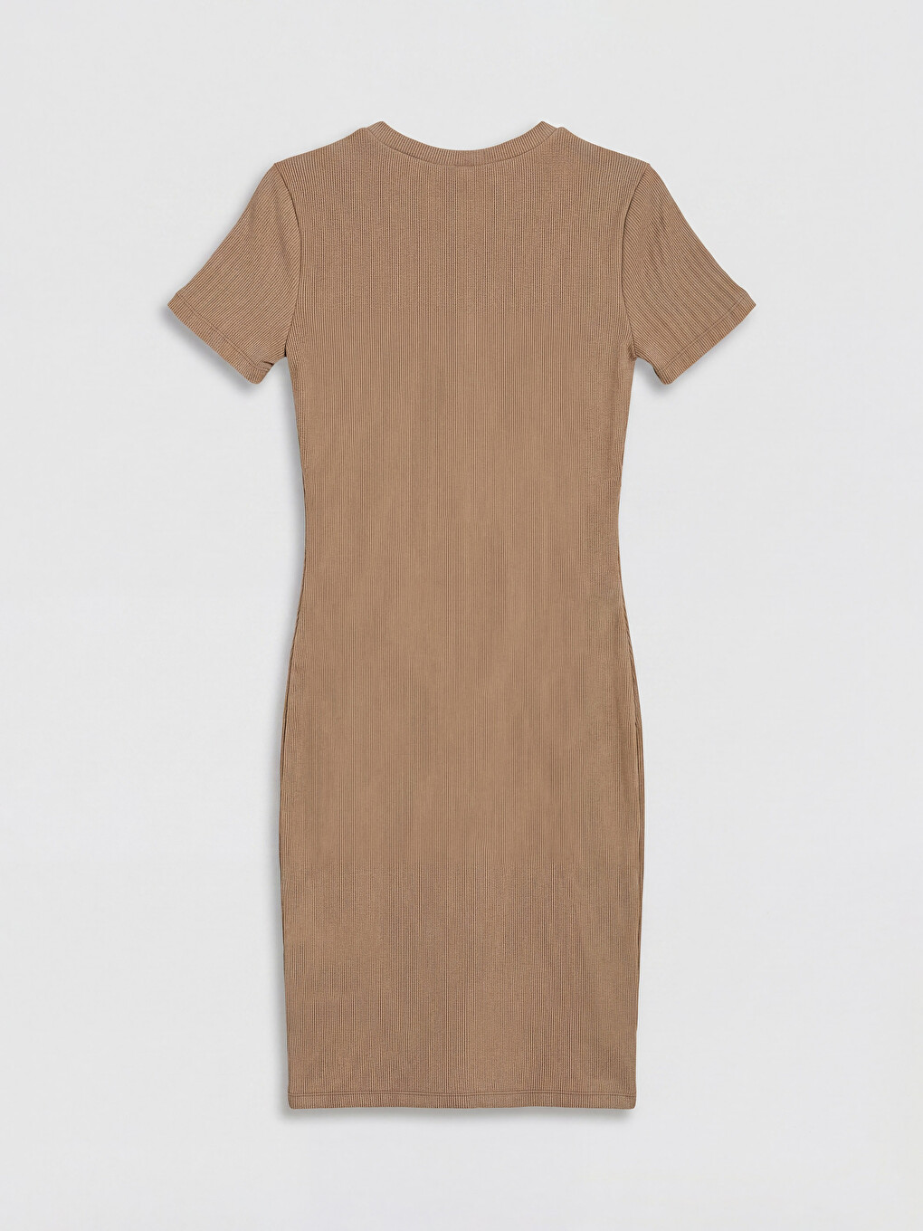 Woman Beige Dress-4