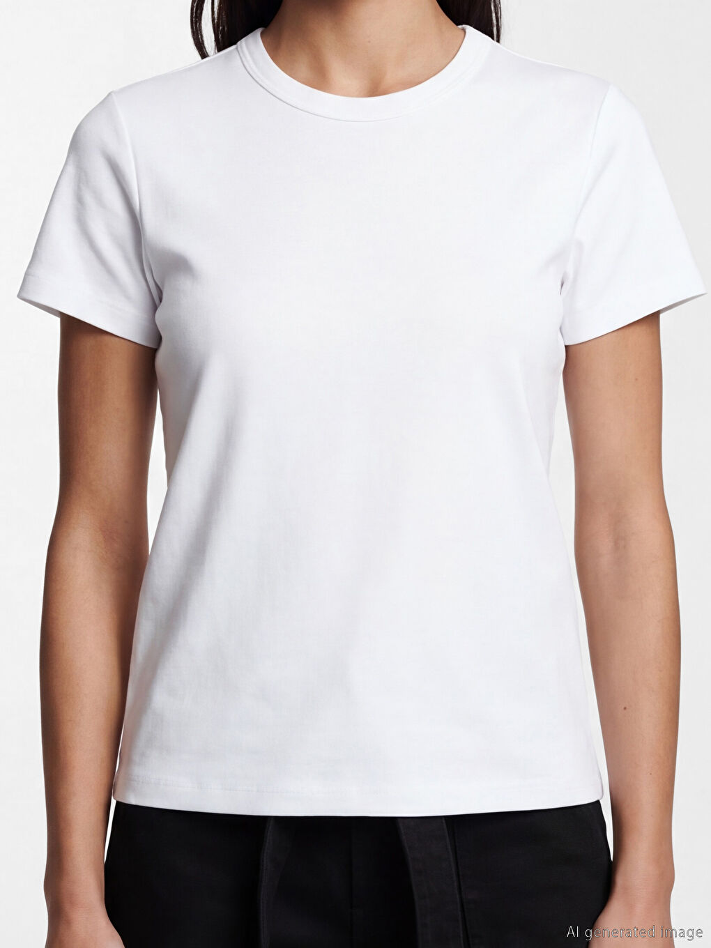 Crew Neck Women's T-Shirt-2