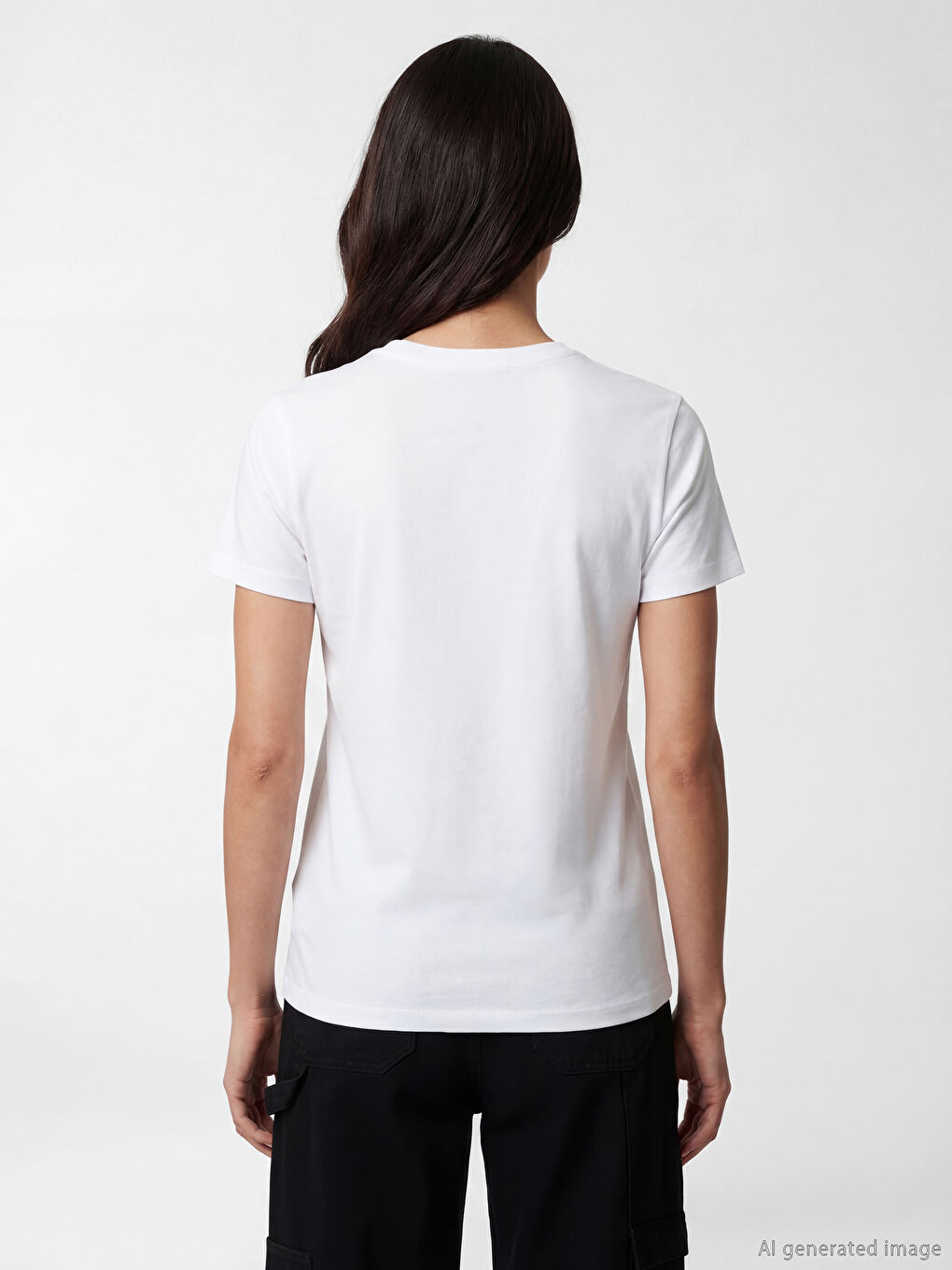 Crew Neck Women's T-Shirt-3