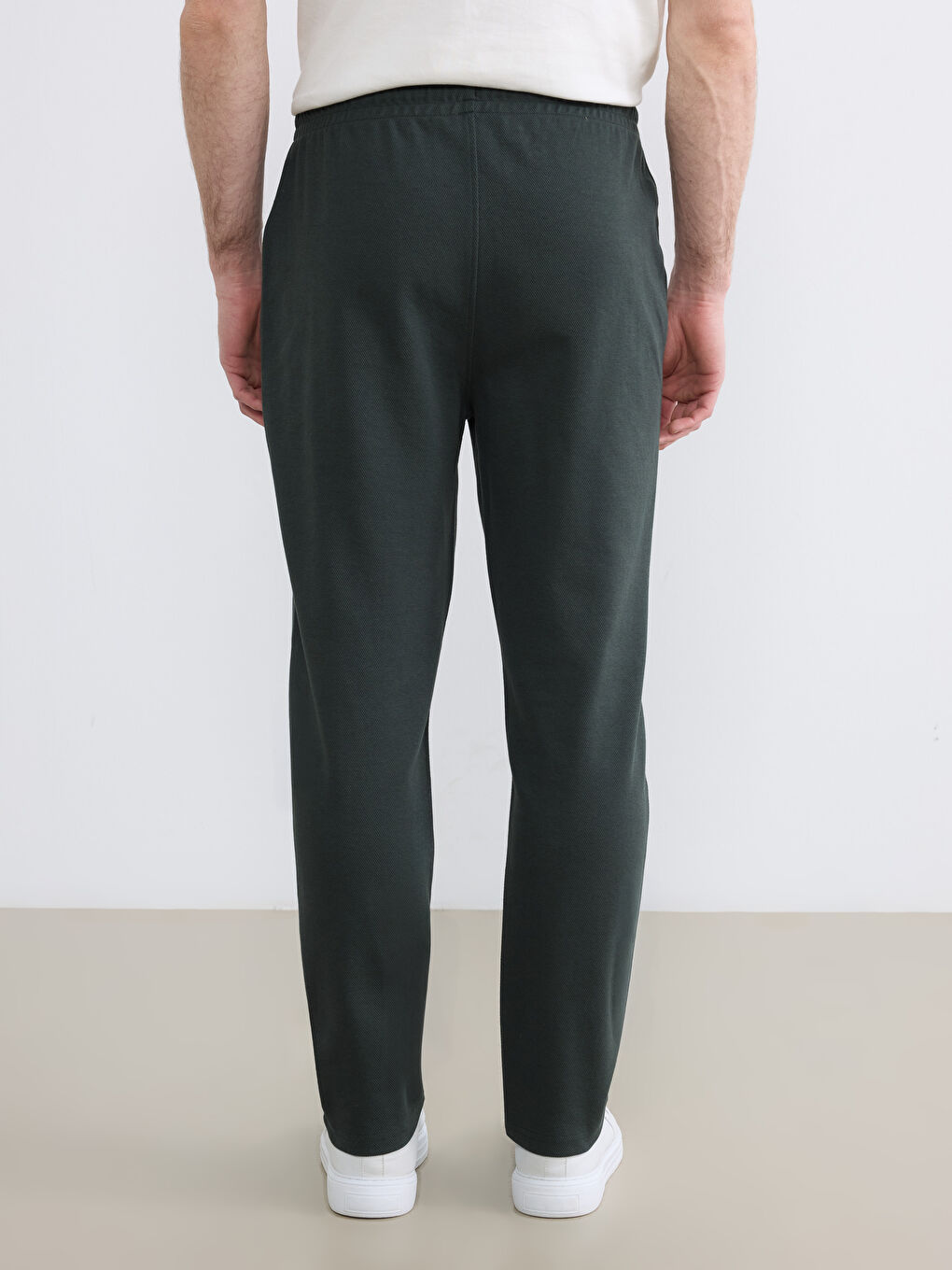 Yeşil Standart Kalıp Erkek Eşofman Altı-3