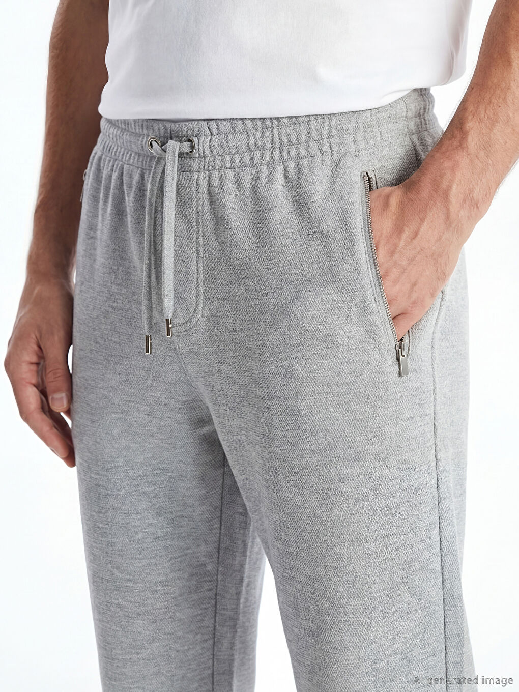Man GREY Sweatpants-2