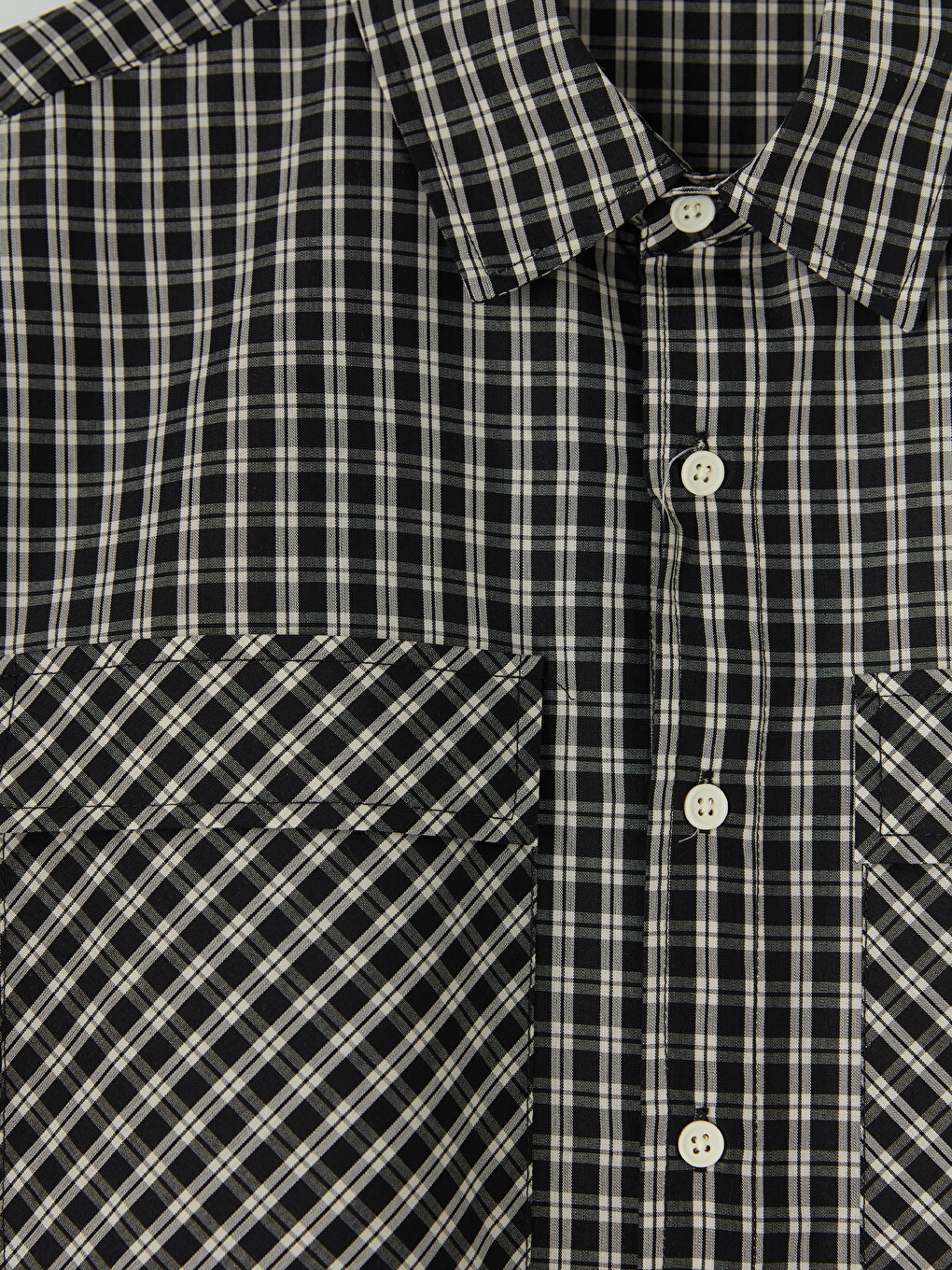 Relax Fit Plaid Men's Shirt-6