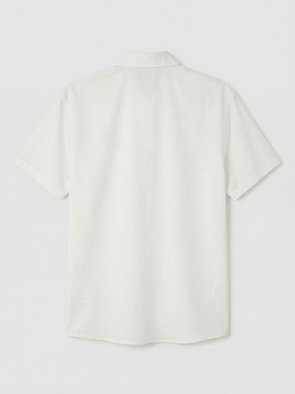 Ekru Regular Fit Erkek Gömlek-1