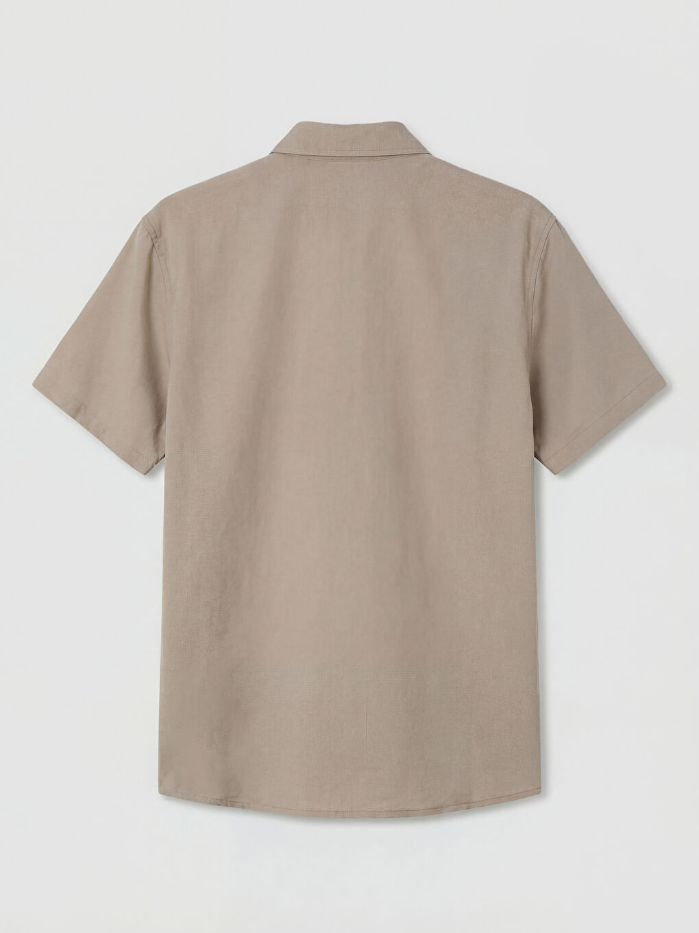 Kahverengi Regular Fit Erkek Gömlek-1