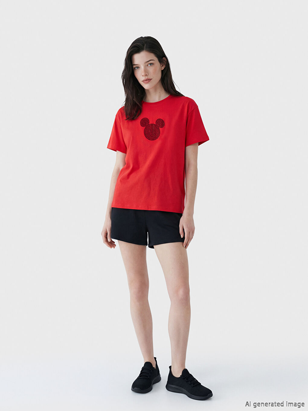 CRVENA Majica Žena-1