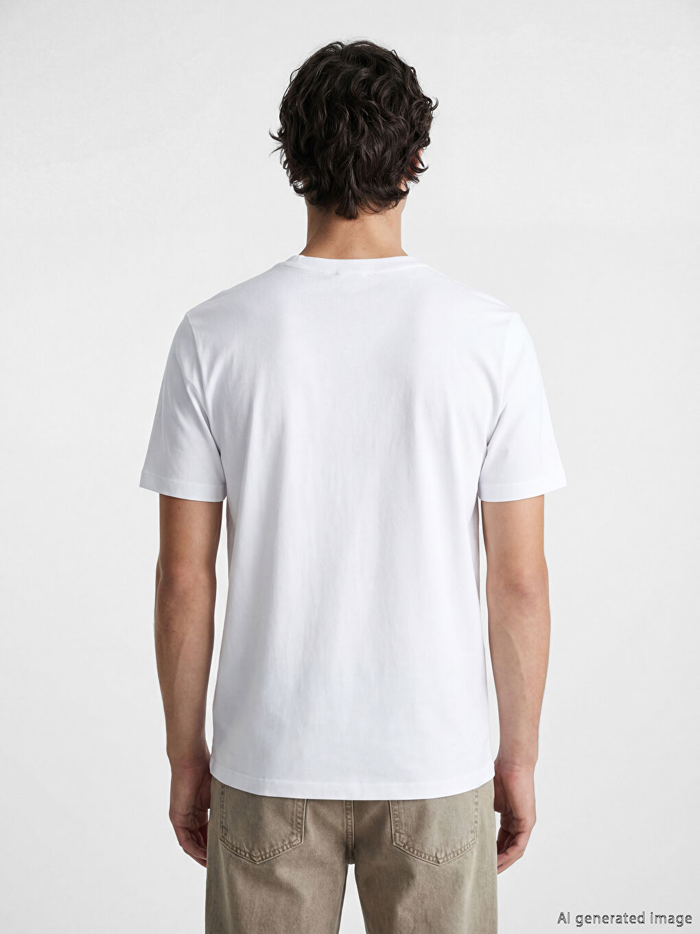 Ерлер ақ Футболка-3