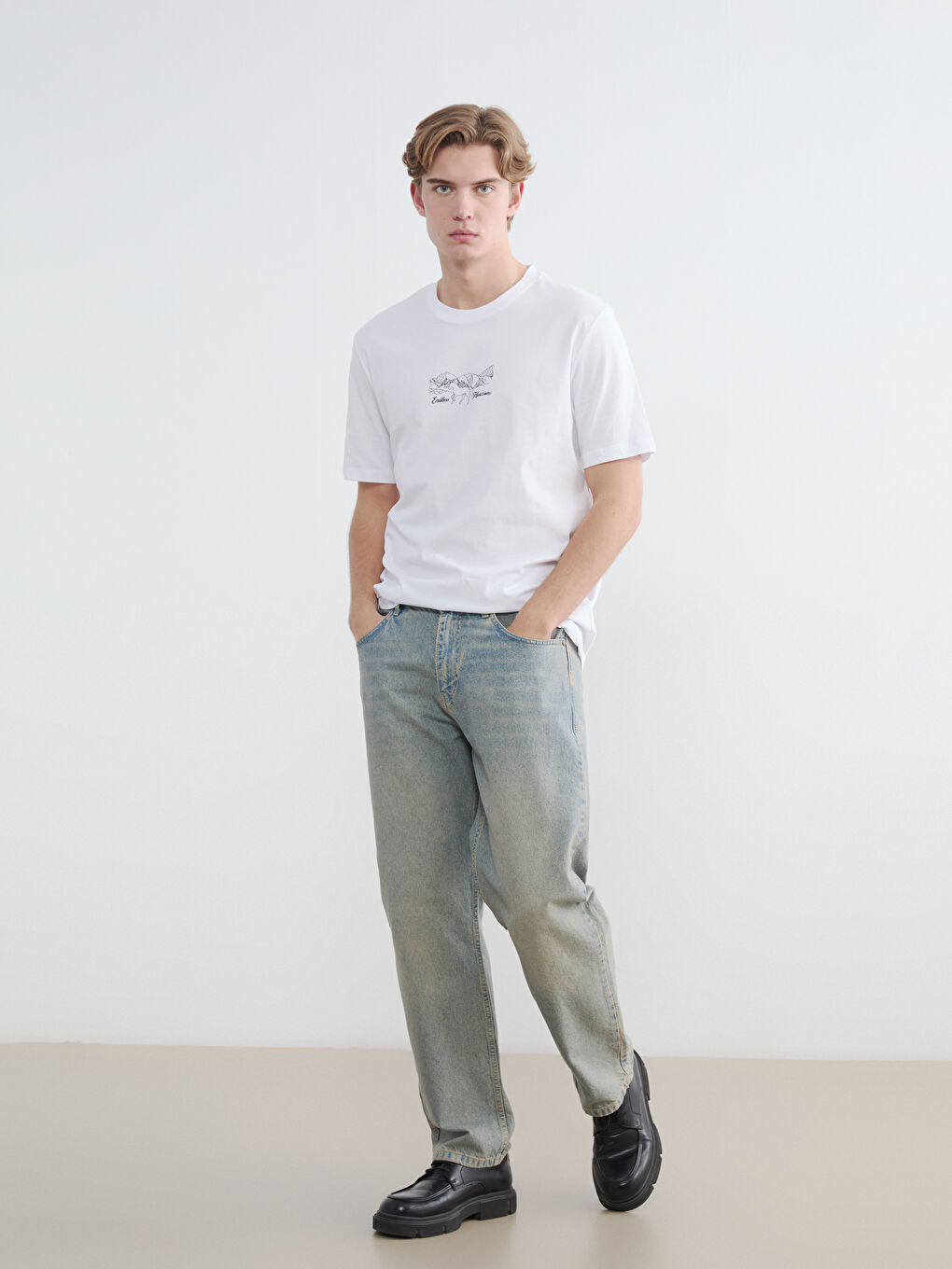 Ерлер ақ футболка-1