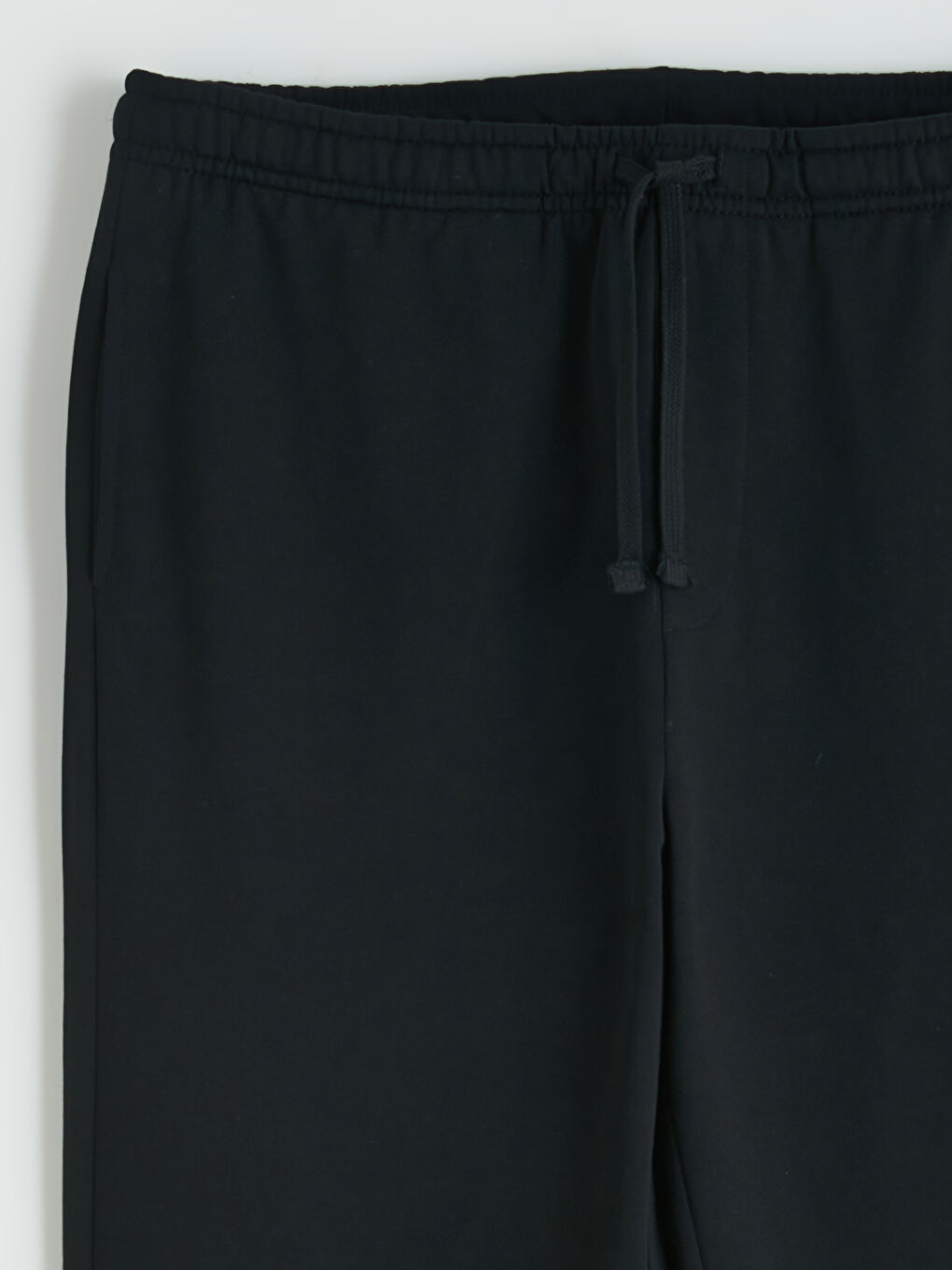 Siyah Standart Kalıp Erkek Pijama Alt-1