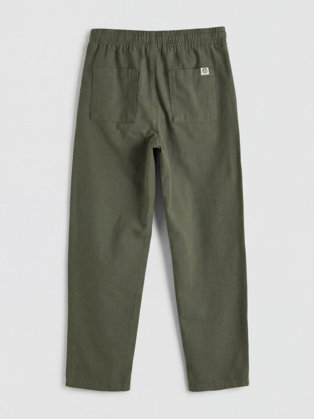 Haki Regular Fit Erkek Çocuk Poplin Pantolon-1