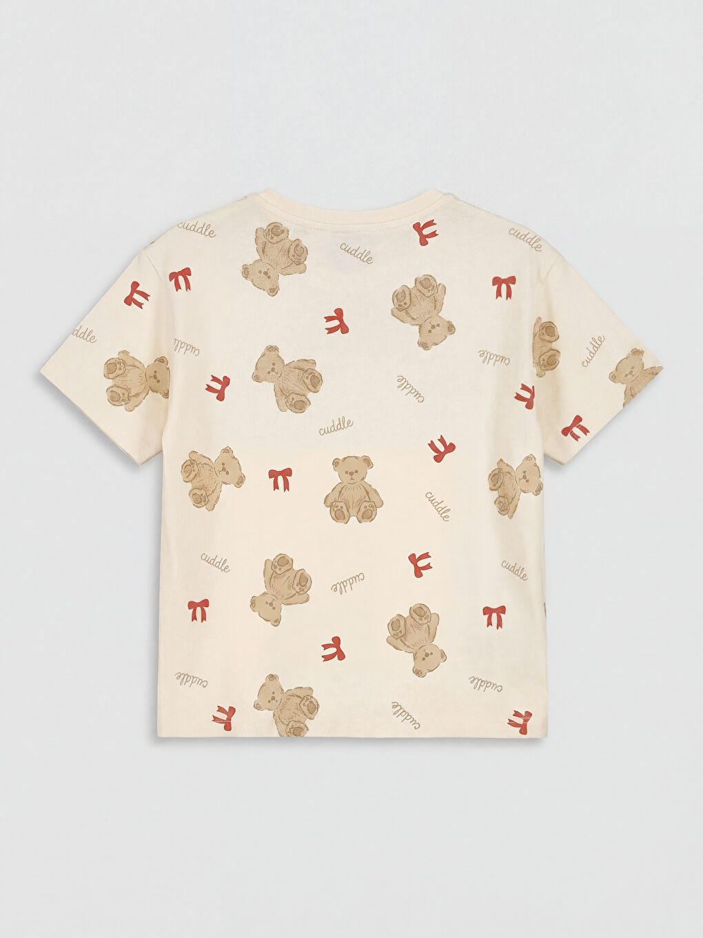 Pembe Baskılı Kız Çocuk Pijama Takımı-2