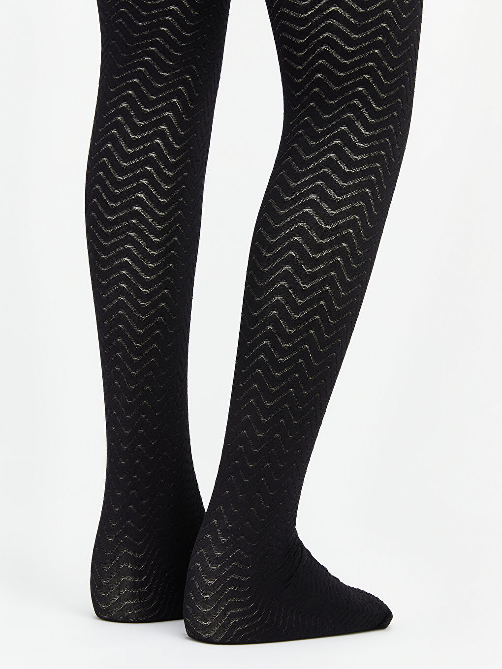 Karışık Desenli Kız Çocuk Külotlu Çorap 2'li-2