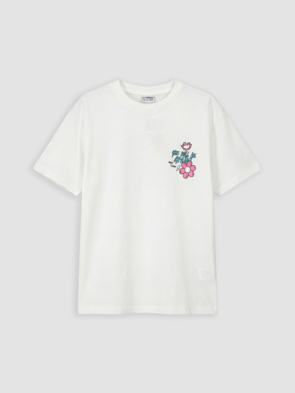 Tricou Alb Fată