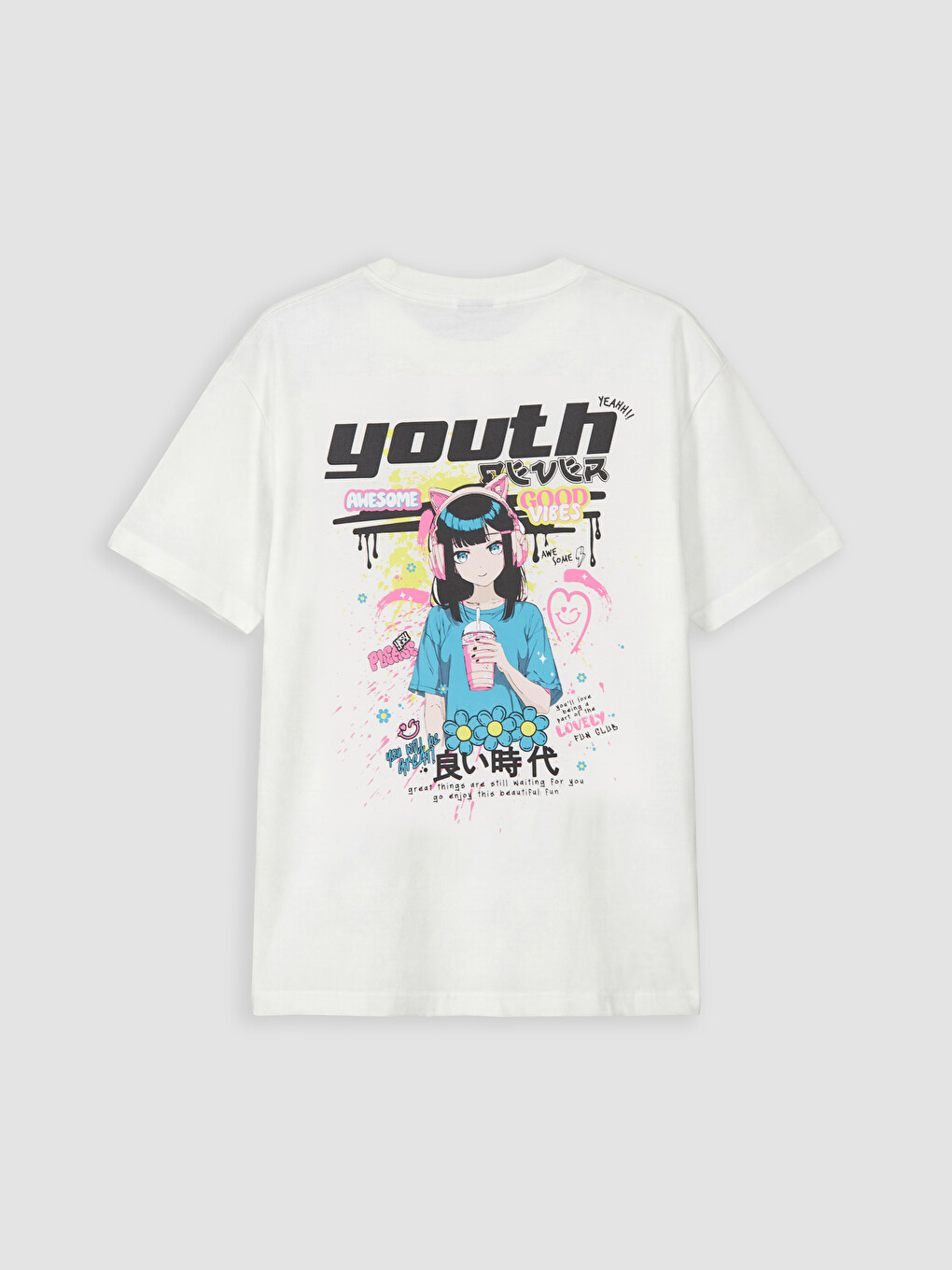 Tricou Alb Fată-1
