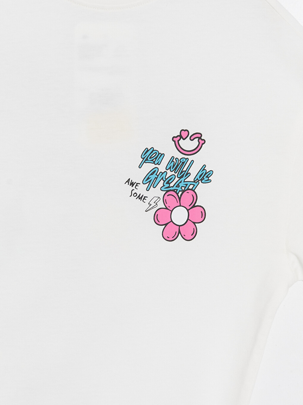 Tricou Alb Fată-2