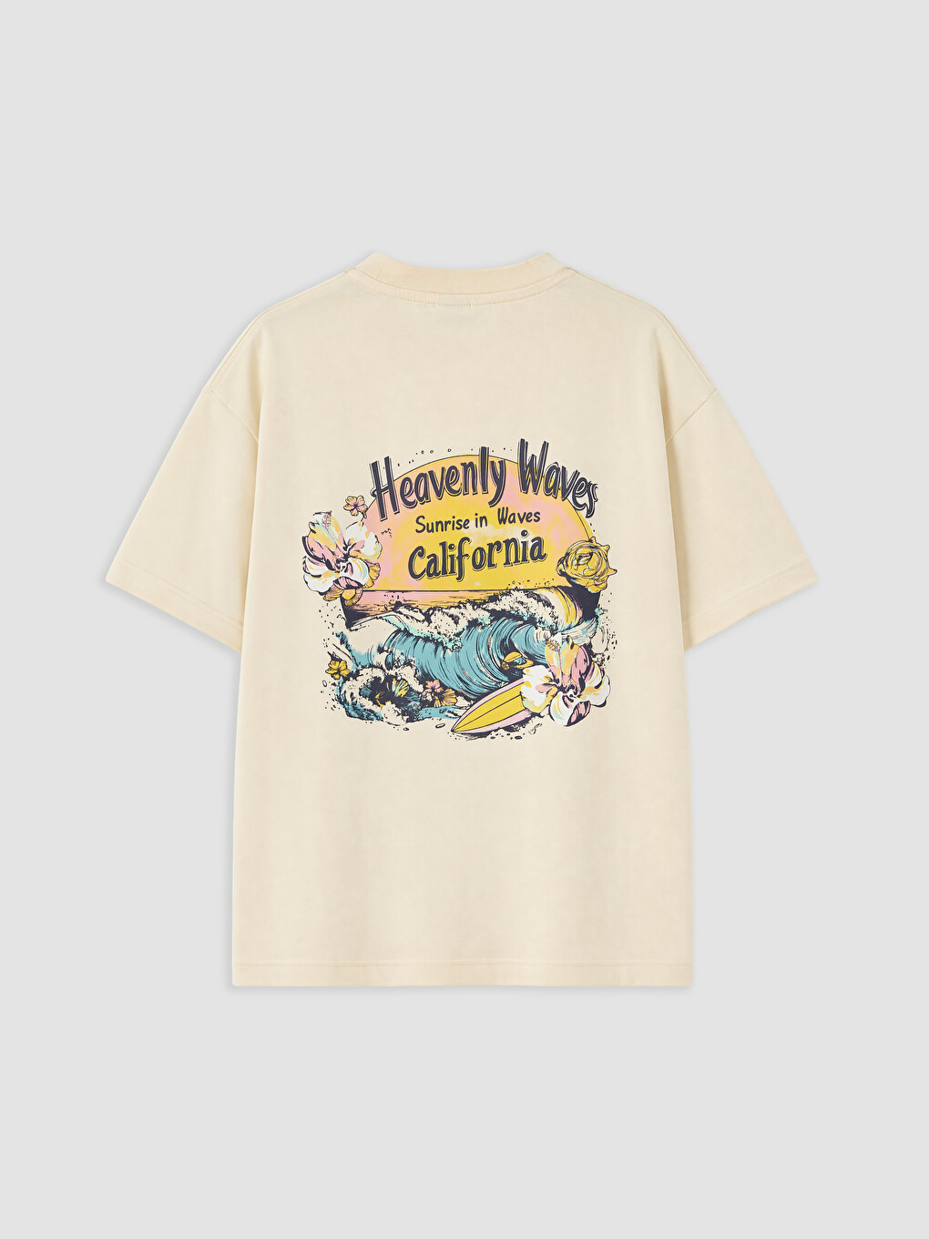 Tricou Galben Fată-1